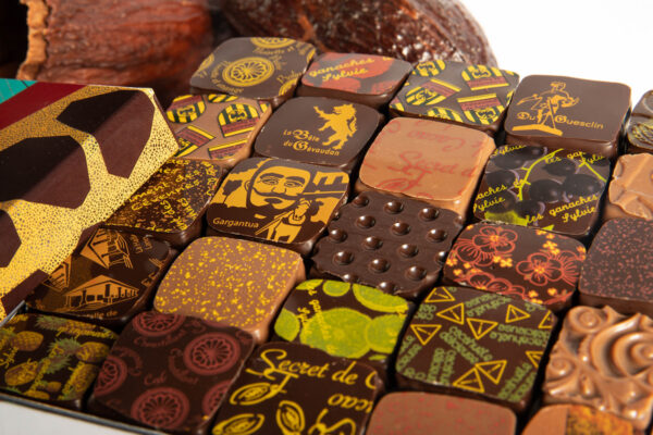 Ballotins de chocolats, Secret de Cacao par Sylvie Faucher