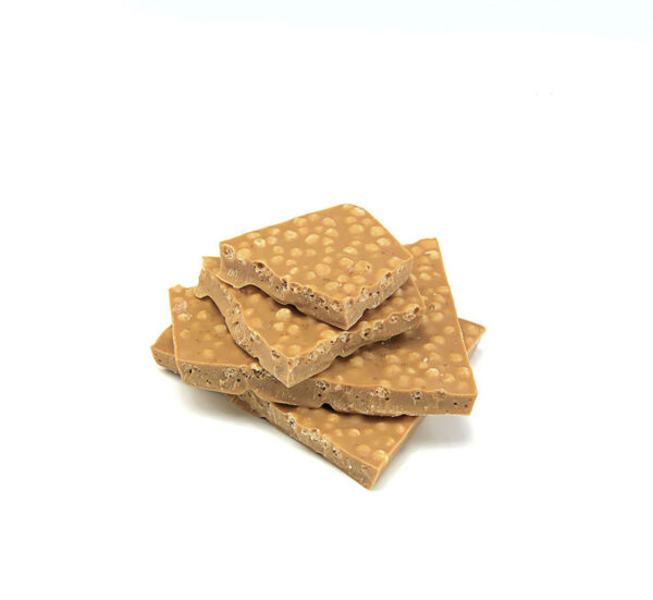 Tablette Blanc & Caramel aux Céréales – Image 3