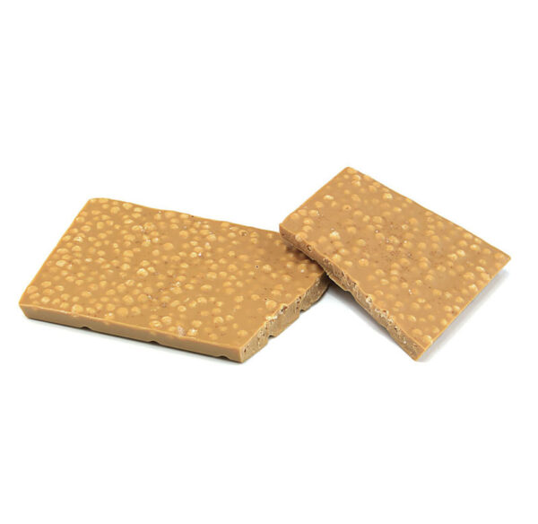 Tablette Blanc & Caramel aux Céréales – Image 2