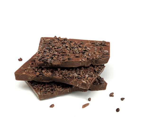 Tablette Lait éclats Fèves de Cacao – Image 3