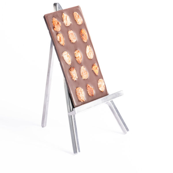 Tablette Noir Amandes Caramélisées